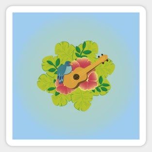 Ukulele Sticker